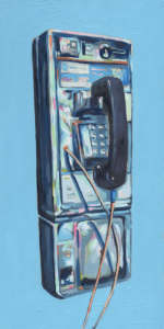 Payphone Still Life Oil Painting