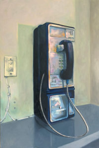 Payphone Still Life Oil Painting