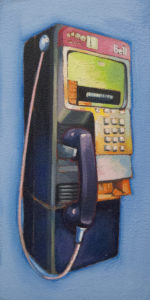 Payphone Still Life Oil Painting