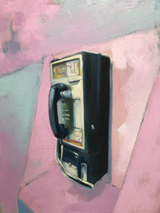 Payphone Oil Painting Toronto Artist