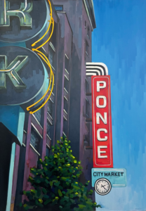 Ponce City Market Atlanta GA artwork painting