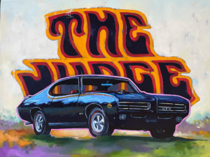 Pontiac GTO - The Judge - Automobile Oil Painting by Randy Hryhorczuk